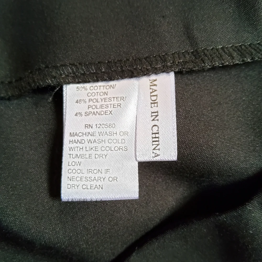New Atelier Luxe Black Ankle Crop Pants Size 10 - Picture 8 of 9